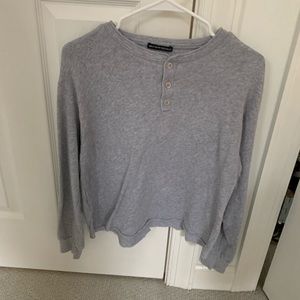 Brandy Melville grey longsleeve
